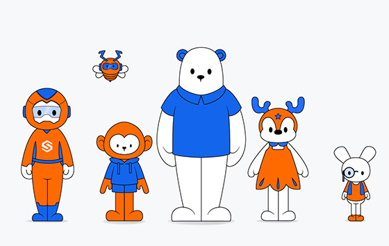 bobo-family登场｜博博同学荟品牌ip集合报到